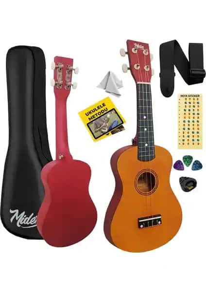 Midex UKX-233YL Turuncu Konser Ukulele İncelemesi ve Kullanıcı Yorumları