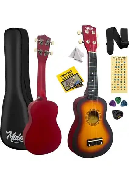 Midex UKX-901SB Sunburs Soprano Ukulele İncelemesi ve Kullanıcı Yorumları