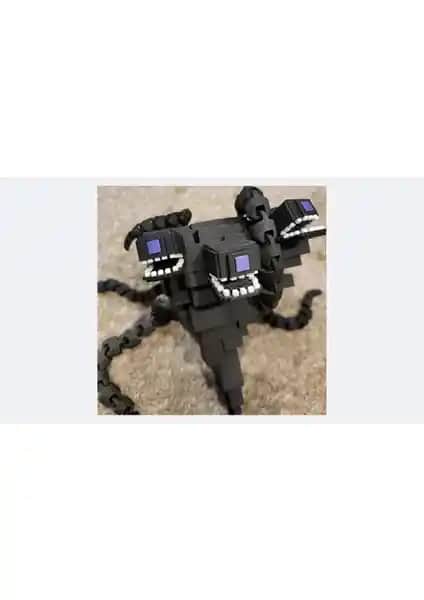 Modellio 3D Minecraft Wither Storm Figürü: Detaylı ve Özgün Koleksiyon Parçası