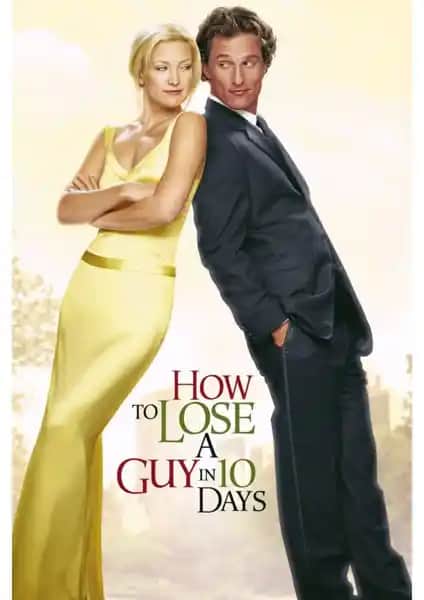 Modern Dekoratif Poster: Aktüel 2003 Yapımı 'How To Lose A Guy In 10 Days' Temalı Şık Duvar Dekoru