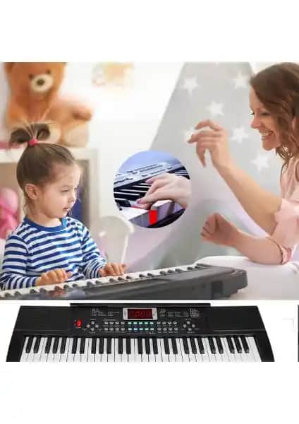 MultiZone Taşınabilir Elektronik Org Piyano: Çok Fonksiyonlu ve Taşınabilir Müzik Enstrümanı