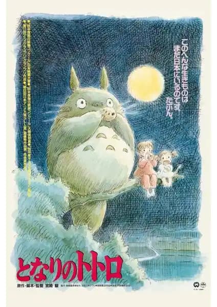 My Neighbor Totoro 1988 Posterleri Ev ve Ofis Dekorasyonunda Şık ve Dayanıklı Seçenekler