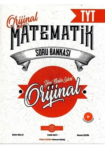 Orijinal Yayınları TYT Matematik Soru Bankası: Sınava Hazırlıkta Güçlü Destek