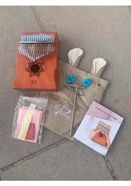 Puka PK1 17 Tuş Kalimba ve Taşıma Çantası: Yüksek Kaliteli ve Kullanımı Kolay Müzik Enstrümanı