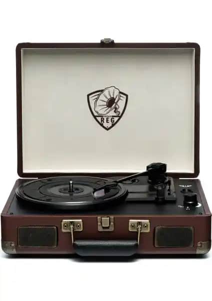 REG Vintage 102B Plus Plak Çalar: Modern Özelliklerle Şık Klasik Tasarım