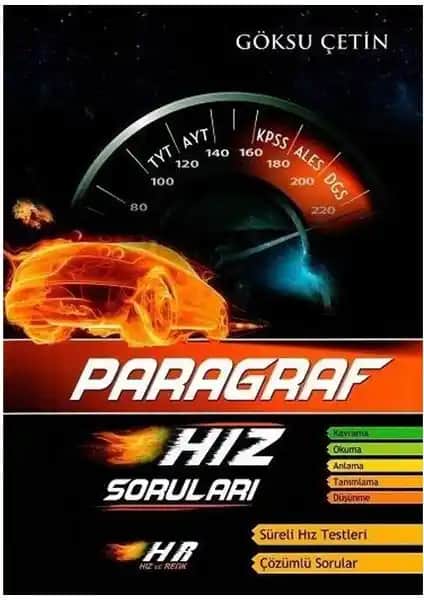 Sınavlara Hazırlık İçin Paragraf Hızını Artıran Etkili Eğitim Seti