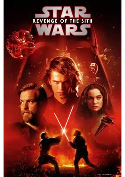 Star Wars Revenge Of The Sith Posterleriyle Evinize Şık ve Kaliteli Dekorasyon Katın