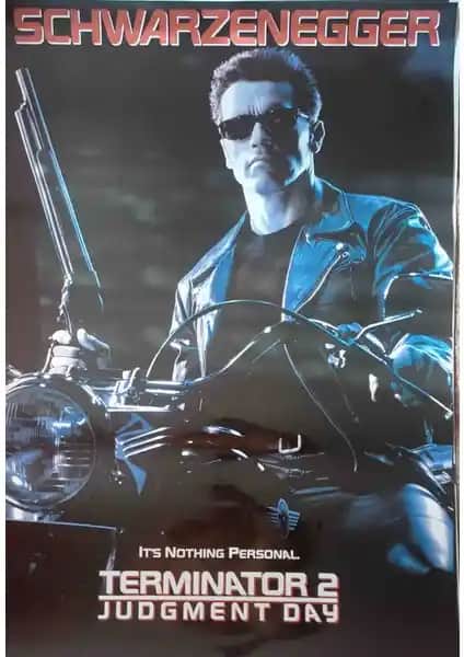Terminator 3 Schwarzenegger film afişi 66x97 cm yüksek kaliteli dekoratif ürün
