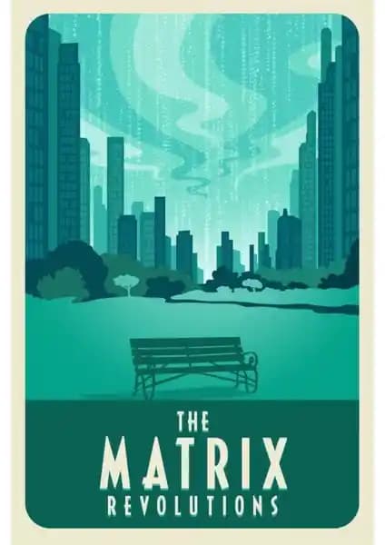The Matrix Revolutions 2003 Posterleri Modern Dekorasyon İçin Yüksek Kalite ve Dayanıklı Tasarım