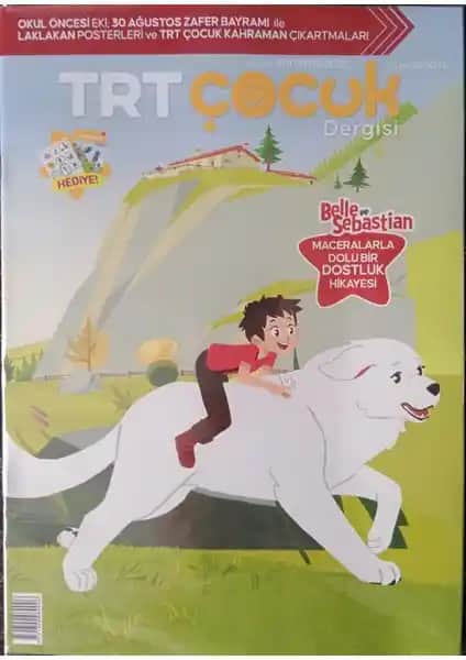 TRT Çocuk Dergisi Ağustos 2025 Sayısı Çocukların Gelişimine Uygun Eğlenceli ve Eğitici İçerikler