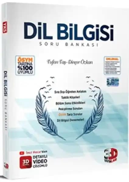 TYT Dil Bilgisi Tamamı Video Çözümlü Soru Bankası - Etkili Sınav Hazırlık Kaynağı