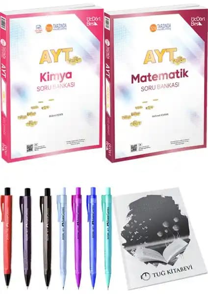 ÜçDörtBeş Yayınları 2025 AYT Soru Bankaları: Güncel ve Güçlü Sınav Hazırlık Kaynakları