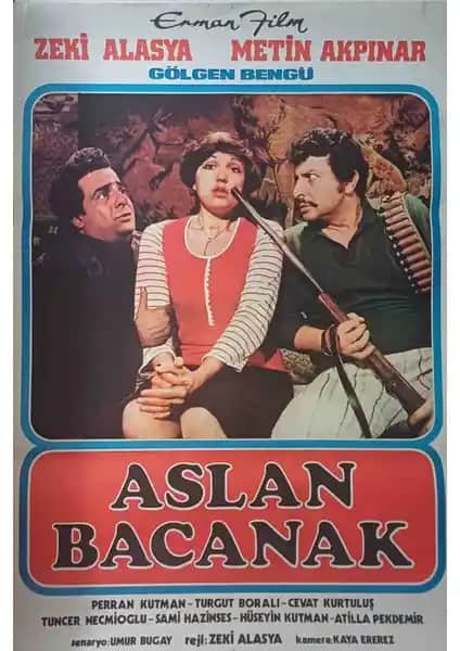 Xlengo Aslan Bacanak Film Afişi 66×97 cm Kaliteli ve Şık Dekoratif Parça
