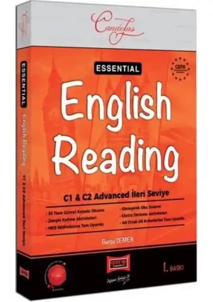 Yargı Yayınevi Candelas Essential English Reading Serisi ile İleri Düzey İngilizce Okuma Becerilerinizi Geliştirin