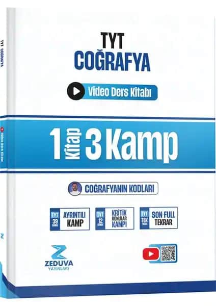 Zeduva Yayınları'nın Coğrafyanın Kodları TYT Kitabı ve Kamp Programı Analizi