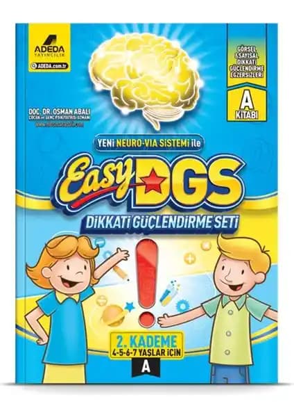Adeda Yayıncılık Easy Dikkati Güçlendirme Seti Çocukların Zeka ve Dikkat Gelişimine Katkı Sağlar
