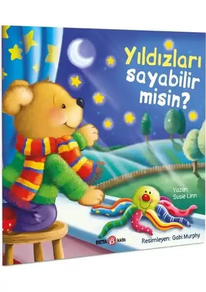 Beta Kids Yıldızları Sayabilir misin çocuklar için eğlenceli ve öğretici hikaye kitabı