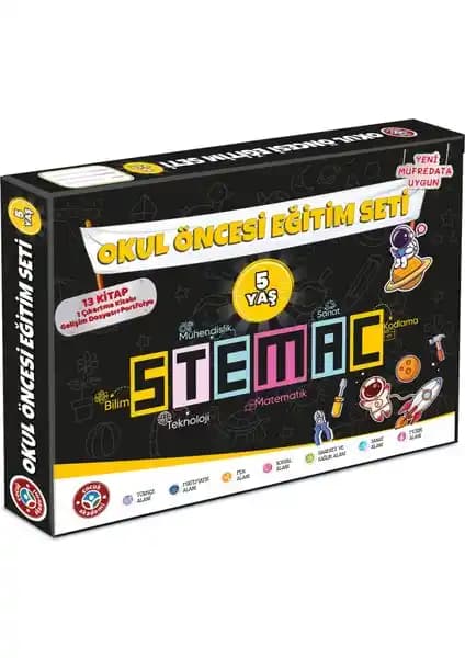 Çocuk Akademi 5 Yaş Okul Öncesi Eğitim Seti: Gelişim ve Öğrenme İçin Yenilikçi Çözüm