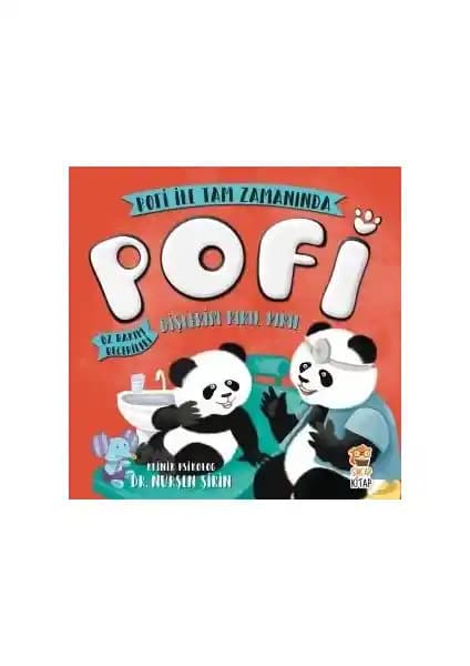 Çocuklar İçin Eğlenceli ve Öğretici Diş Bakım Kitabı Pofi Dişlerim Pırıl Pırıl