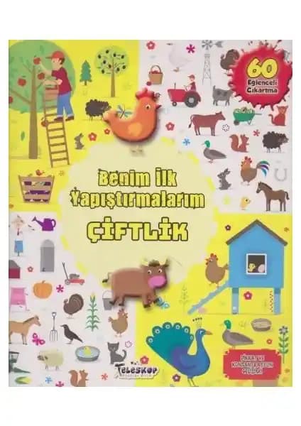 Çocuklar İçin Teleskop Popüler Bilim Çiftlik Kitabı Keşif ve Öğrenme Fırsatı