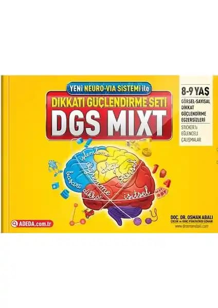 Dikkati Güçlendirme Seti Mixt 8-9 Yaş Çocuklar İçin Zeka ve Dikkat Geliştirici Eğitim Aracı
