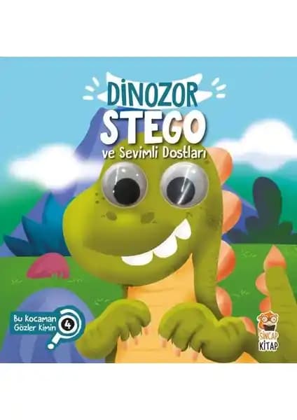 Dinazor Stego ve Sevimli Dostları: Çocukların Hayal Dünyasını Geliştiren Eğitici Kitap