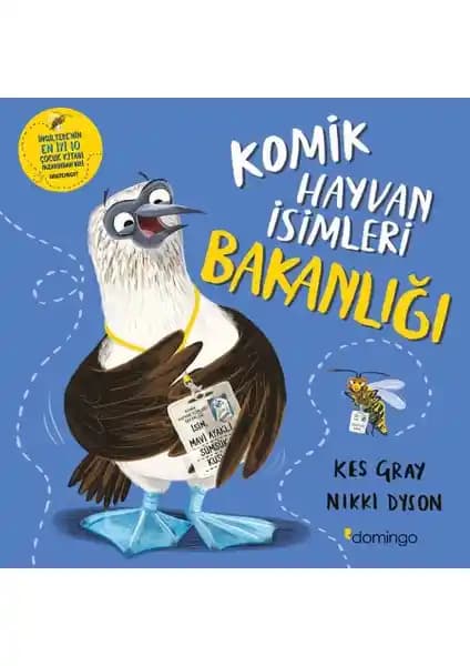 Domingo Yayınevi Komik Hayvan İsimleri Bakanlığı Çocuklar İçin Eğlenceli ve Öğretici Bir Kitap