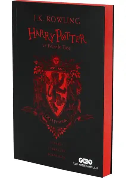 Harry Potter ve Felsefe Taşı Gryffindor Özel Baskısı: Türkçe Koleksiyonluk ve Dayanıklı Kitap