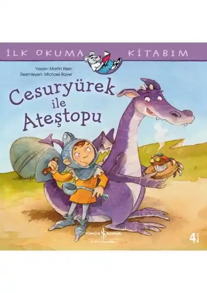 İş Bankası Çocuklar İçin Renkli ve Öğretici İlk Okuma Hikayesi Cesuryürek ile Ateştopu