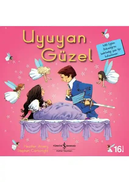 İş Bankası Kültür Yayınları Uyuyan Güzel - İlk Okuma Kitaplarım Çocuklar İçin Eğlenceli ve Öğretici Hikaye Kitabı
