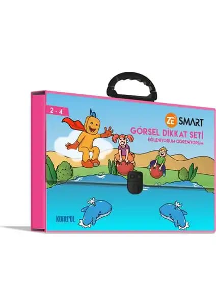 Kontrol Yayıncılık 2-4 Yaş Zekare Smart Görsel Dikkat Seti ile Erken Çocuklukta Temel Beceriler Gelişimi
