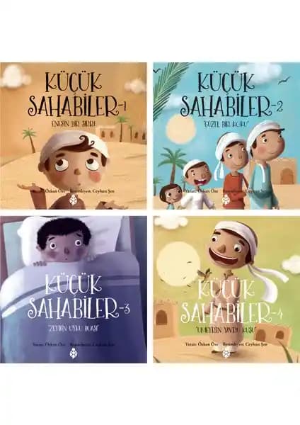 Küçük Sahabiler Seti: Çocuklar İçin Tarih ve Değerlerle Dolu Eğitici Hikaye Koleksiyonu