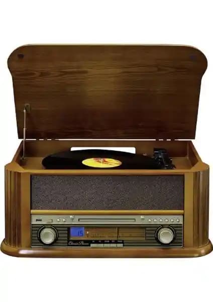 Lenco TCD-2550 Pikap: Retro Tasarım ve Çok Fonksiyonlu Modern Müzik Cihazı