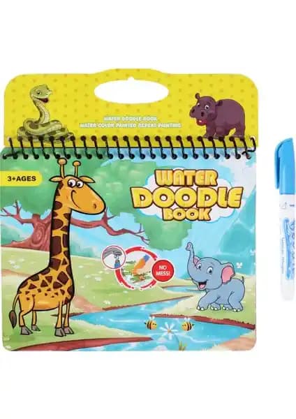 Magic Water Sihirli Boyama Kitabı Orman Diyarı Çocuklar İçin Yenilikçi ve Güvenli Boyama Deneyimi