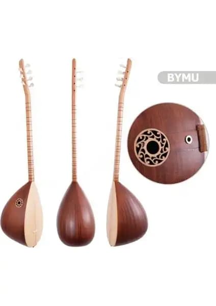 Manuel Raymond Bağlama Yaprak Maun Uzun Bymu Kılıf Hediyeli Kalite ve Şıklık Bir Arada