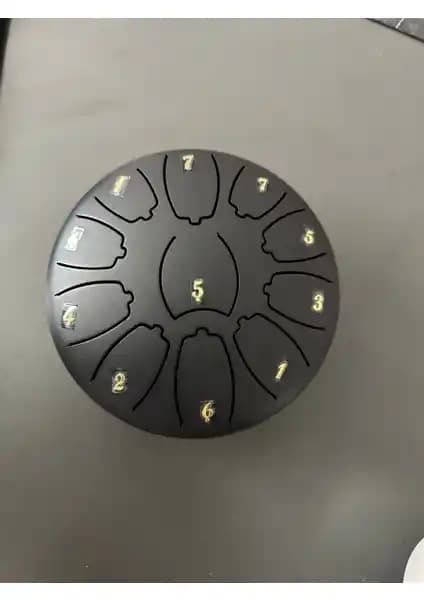 Miniarp Türkiye 11 Notalı Siyah Handpan Dil Davul ile Müzikte Yeni Deneyimler ve Huzur