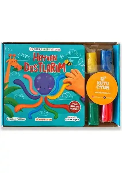 Nagehan Pehlivan'ın Hayvan Dostlarım Kitabı ve Oyun Hamurlarıyla Eğlenceli Öğrenme Deneyimi