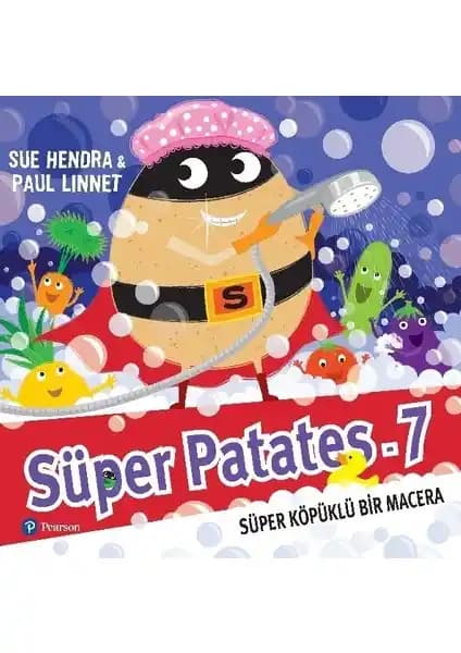 Pearson Çocuk Kitapları Serisi Süper Patates Hikayesi: Eğlenceli ve Öğretici Renkli Macera