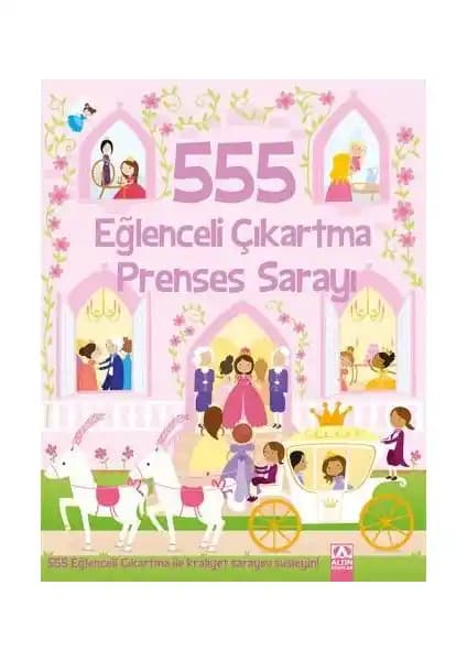 Prenses Sarayı Temalı Çocuk Aktivite Kitabı: Eğlenceli ve Yaratıcı Çıkartmalarla Dolup Taşan 56 Sayfa