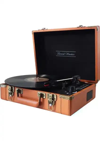 Record Master T317UB Retro Pikap Modern Teknoloji ve Nostalji Bir Arada Sunar