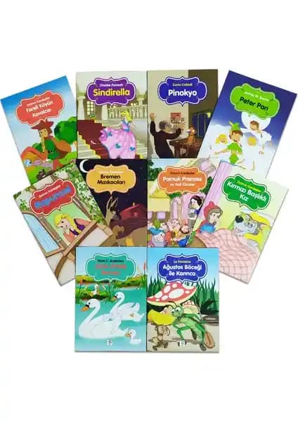 Renkli Dünya Çocuk Masalları Seti: Eğlenceli ve Eğitici Hikayelerle Çocukların Hayal Dünyasını Genişletir