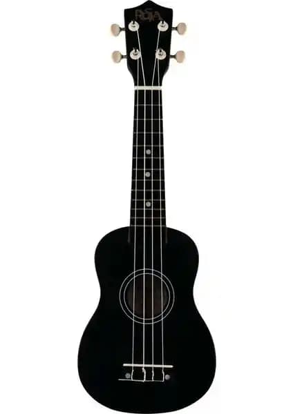 Rosa RU002-BK Siyah Soprano Ukulele: Yüksek Kalite ve Şık Tasarım Özellikleri