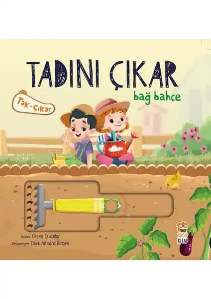 Sincap Kitap Tadanı Çıkar Bağ Bahçe Eğitici ve Eğlenceli Çocuk Kitabı