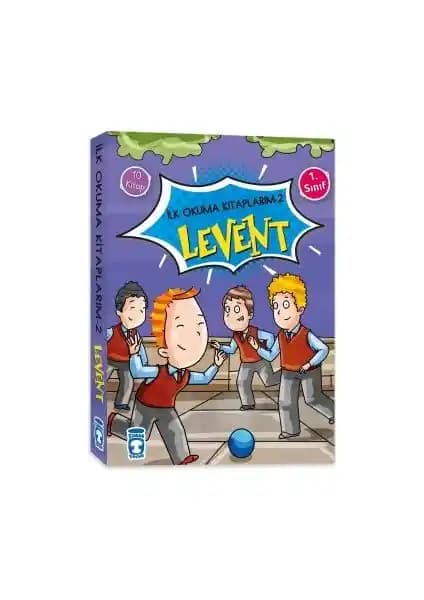 Timaş Levent İlk Okuma Kitaplarım 2 Seti Çocuklar İçin Eğlenceli ve Öğretici Hikâye Koleksiyonu