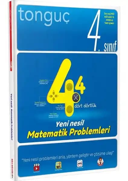 Tonguç Akademi 4. Sınıf Yeni Nesil Matematik Problemleri: Güncel ve Etkili Eğitim Kaynağı