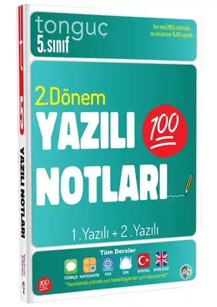 Tonguç Akademi 5. Sınıf 2. Dönem Yazılı Notları ve Öğrenci Başarısını Artıran Özellikleri