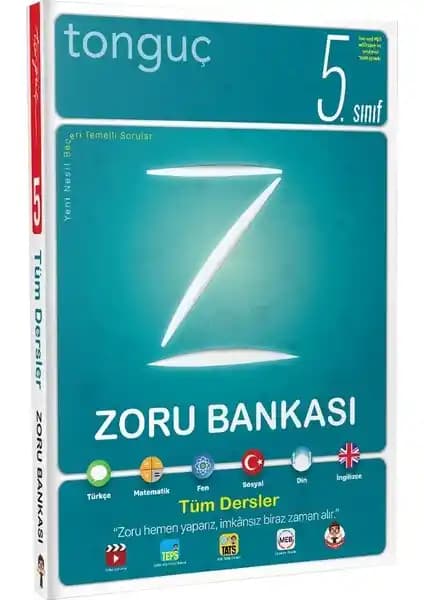 Tonguç Akademi 5. Sınıf Zoru Bankası Tüm Dersler: Güçlü ve Güvenilir Öğrenci Kaynağı