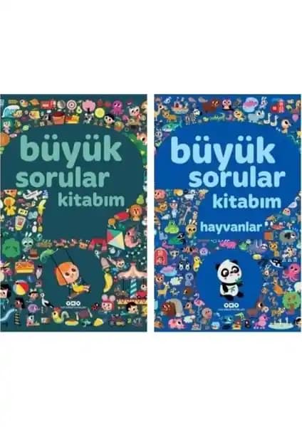Yapı Kredi Yayınları Büyük Sorular Kitabım Hayvanlar Çocuklar İçin Eğitici ve Renkli Öğretici Kitap