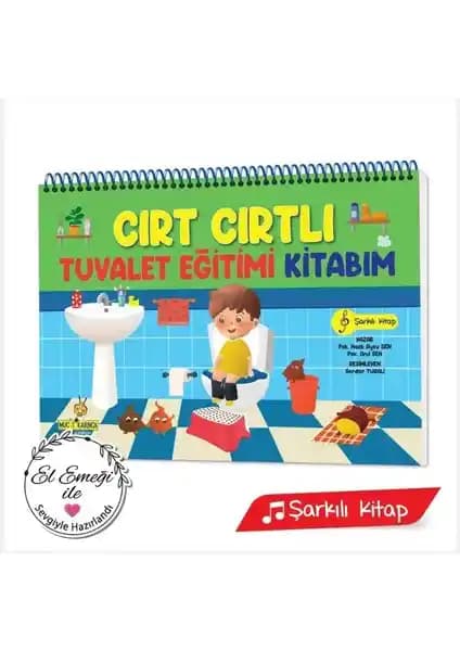 Yükselen Zeka Cırt Cırtlı Tuvalet Eğitimi Kitabım Çocuklar İçin Eğlenceli ve Eğitici Bir Öğrenme Aracı