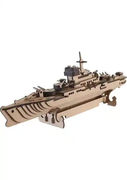 3D Ahşap Savaş Gemisi Puzzle: Eğitici ve Yaratıcı Bir Hobi Seçeneği